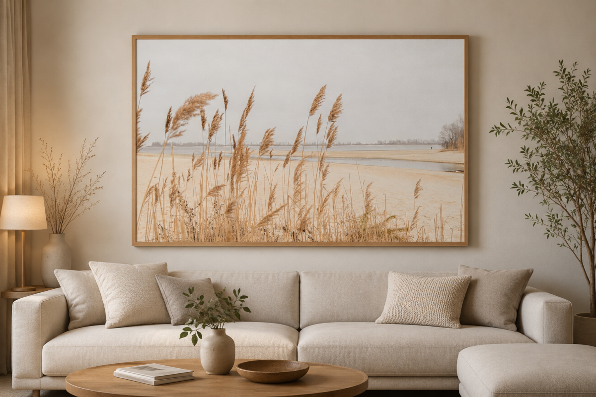 Quadro Trigo Mar