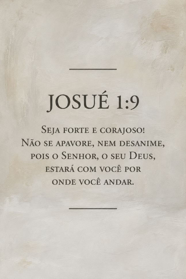 Quadro RELIGIOSO Josué 1:9 - #4