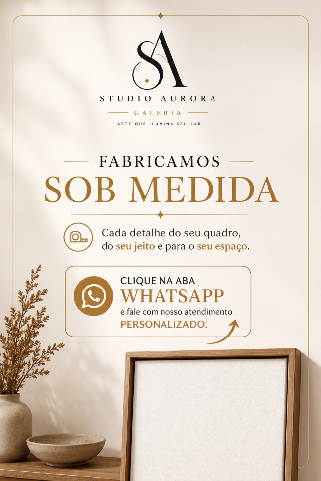 Quadro Folha Abstrato