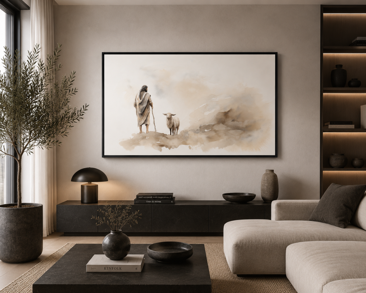 Quadro O Bom Pastor