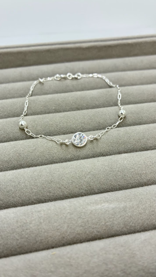 Pulseira Ponto de Luz Crystal - #5