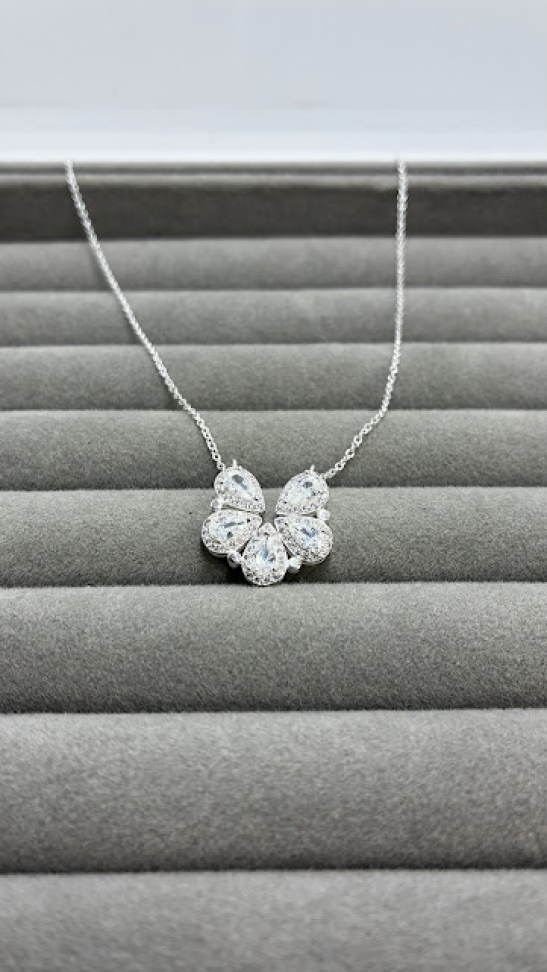 Colar 5 Gotas Crystal Cravejada - #4