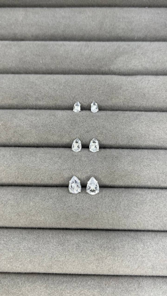 Trio Zirconia Gota Crystal - #3