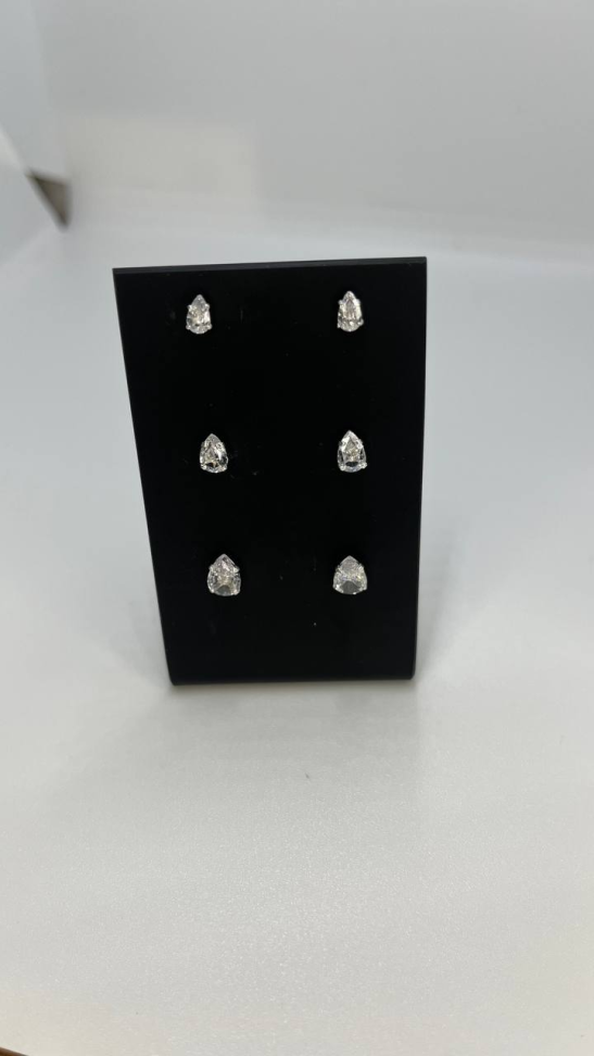Trio Zirconia Gota Crystal