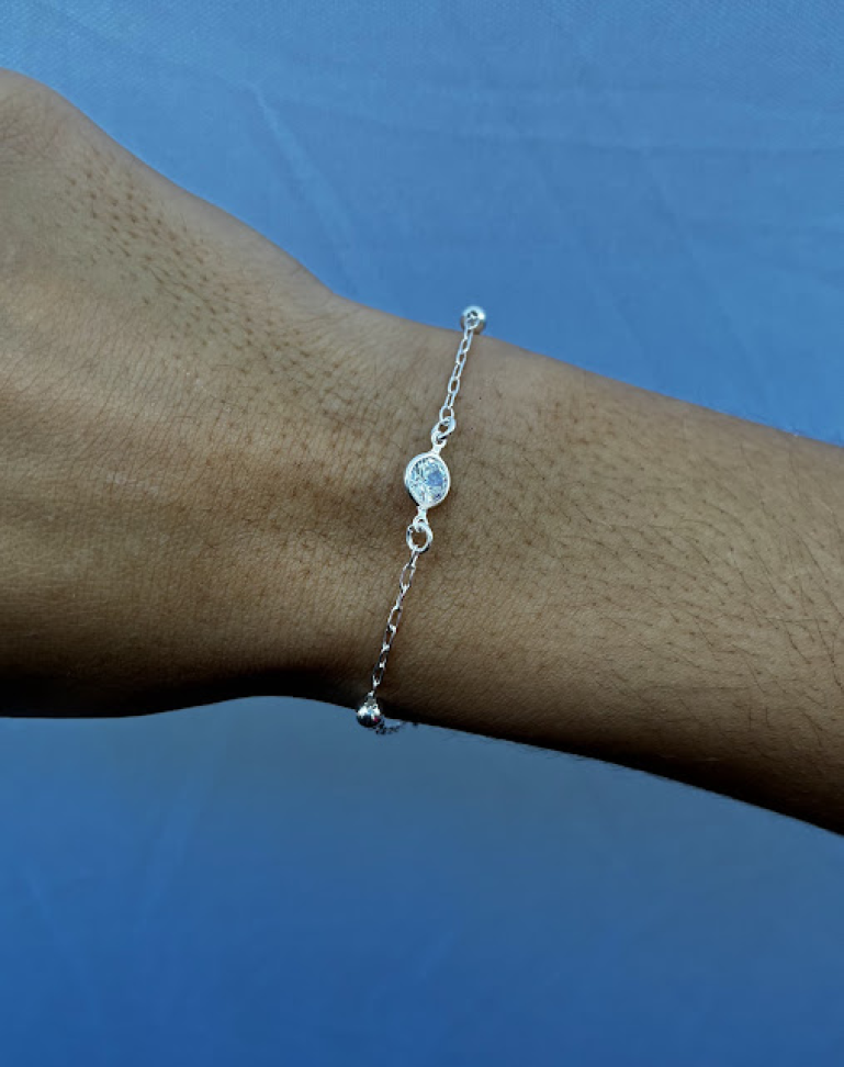 Pulseira Ponto de Luz Crystal