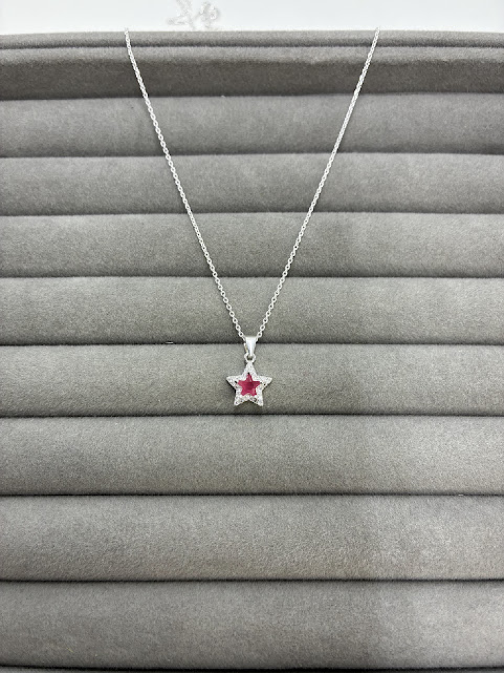 Conjunto Estrela Rose Cravejado - #4