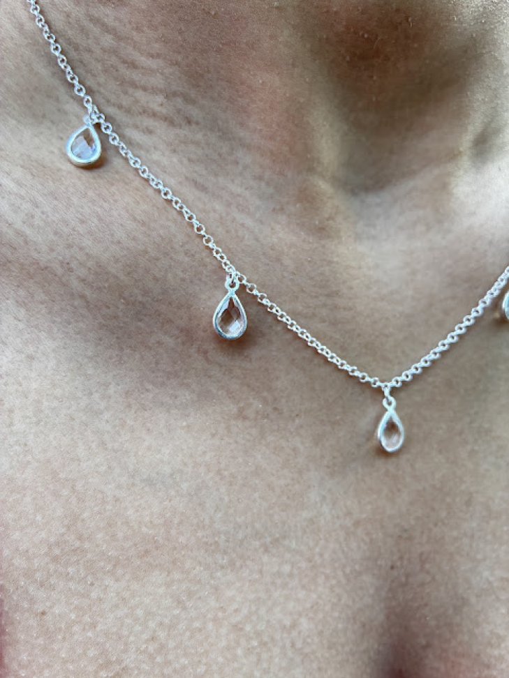 Colar Cartier 5 Gotas Crystal - #4