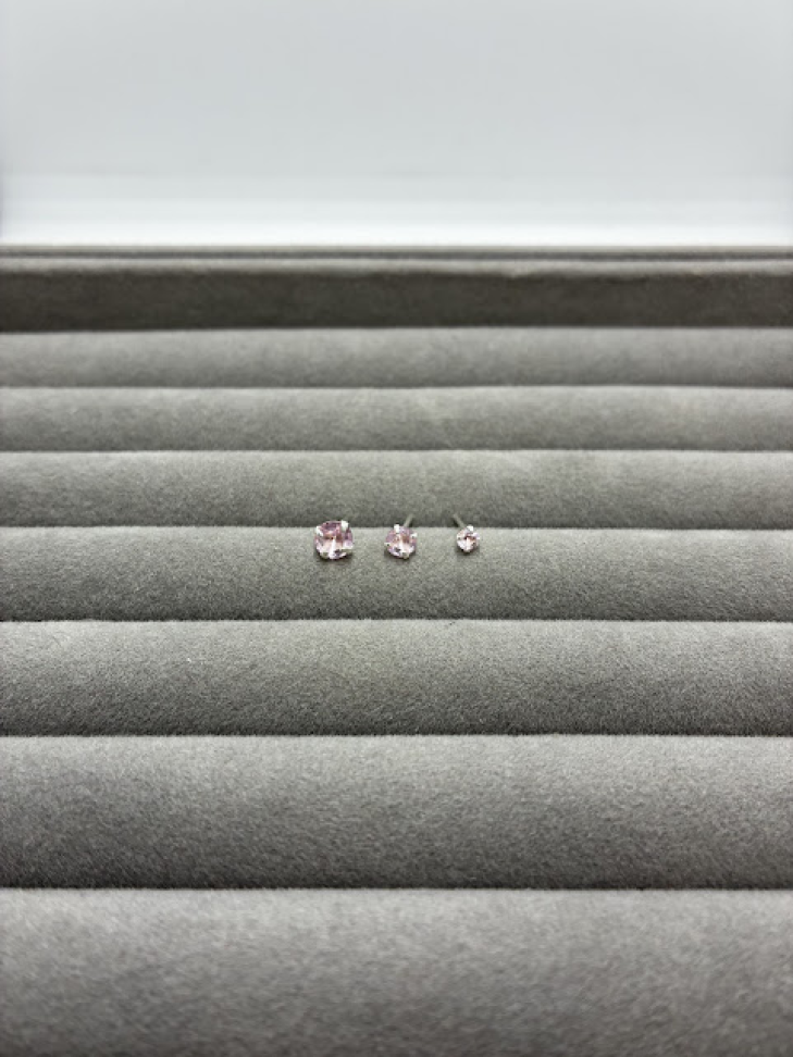 Trio Zirconia Rose - #3