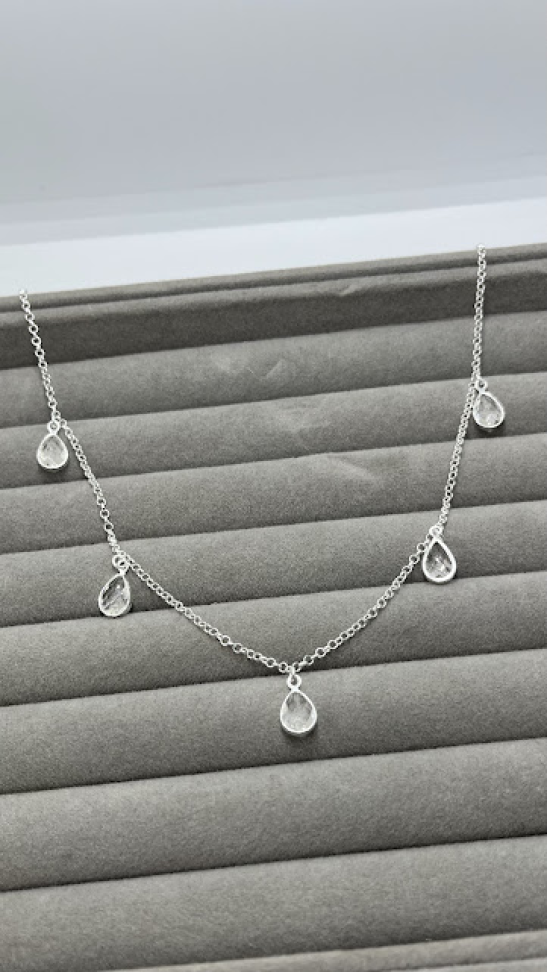 Colar Cartier 5 Gotas Crystal - #6