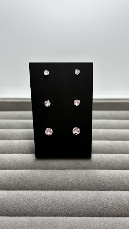 Trio Zirconia Rose