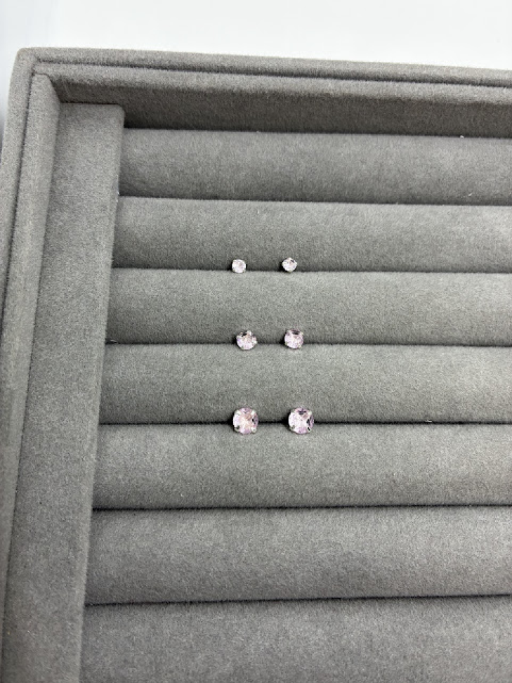 Trio Zirconia Rose