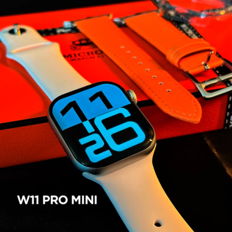 WATCH 11 PRO MINI MICROWEAR | SÉRIES 11 | WHATSAPP | AMOLED | 1GB