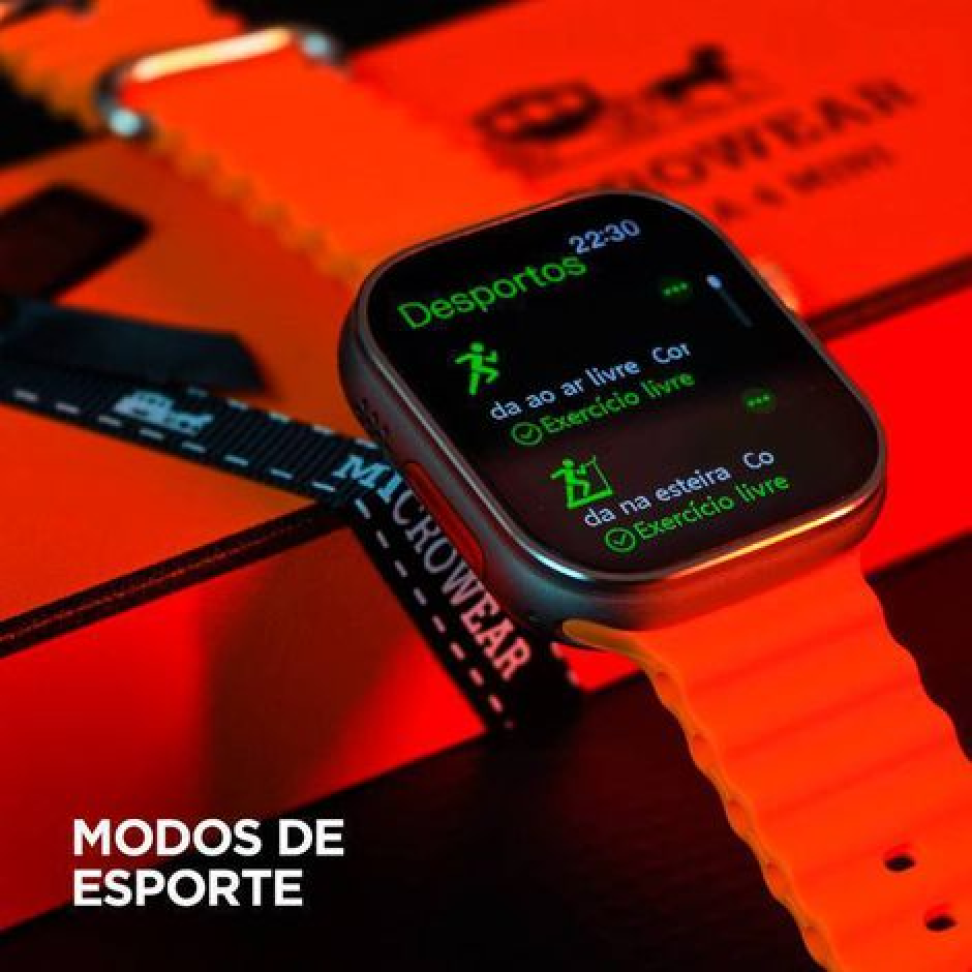 Smartwatch Microwear U4 Mini Série 10 | Compacto | Chamadas Bluetooth | IA ChatGPT | IP68 - #15