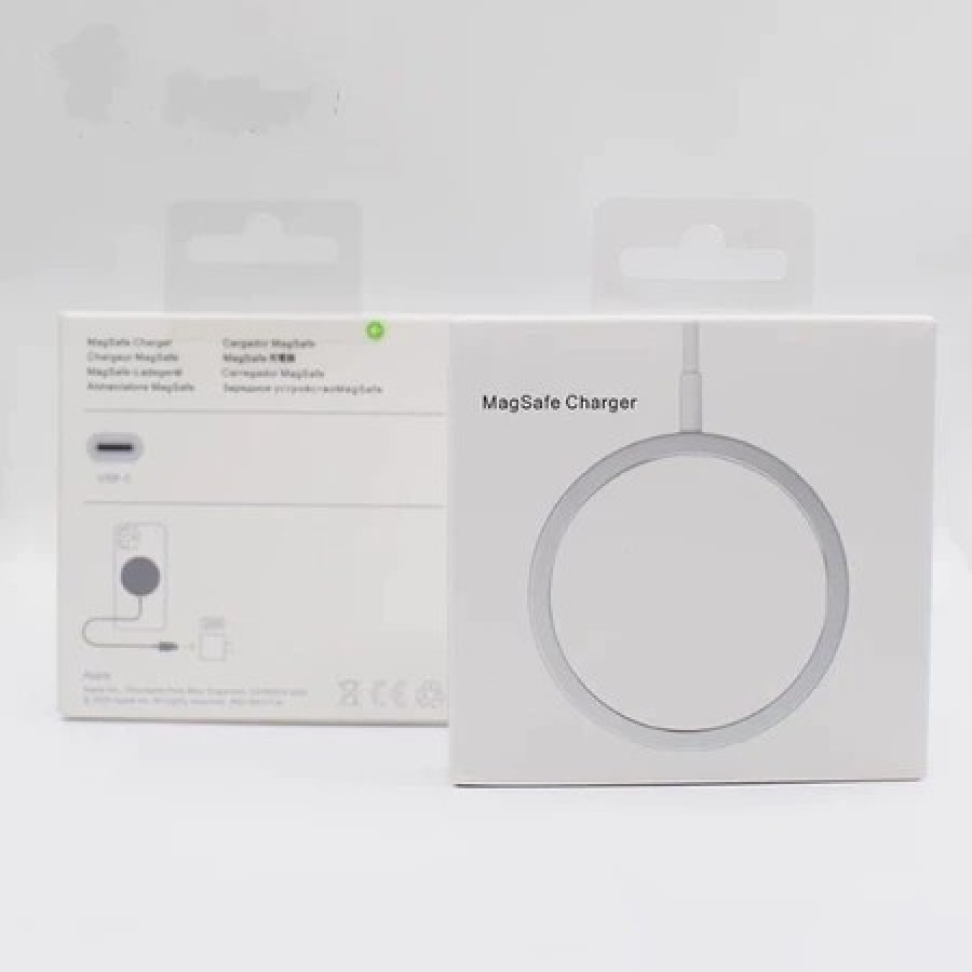 Carregador Magnético Cabo Indução Magsafe Tipo USB-C Type-C 15W Carrega Rápido Sem Fio