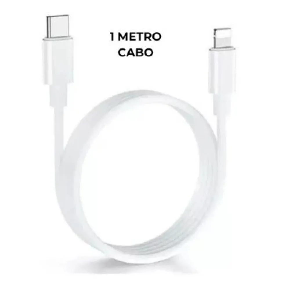 Carregador iPhone Turbo 20W Completo 8 9 11 12 13 14 Pro + Cabo Usb-C lacrado - #3