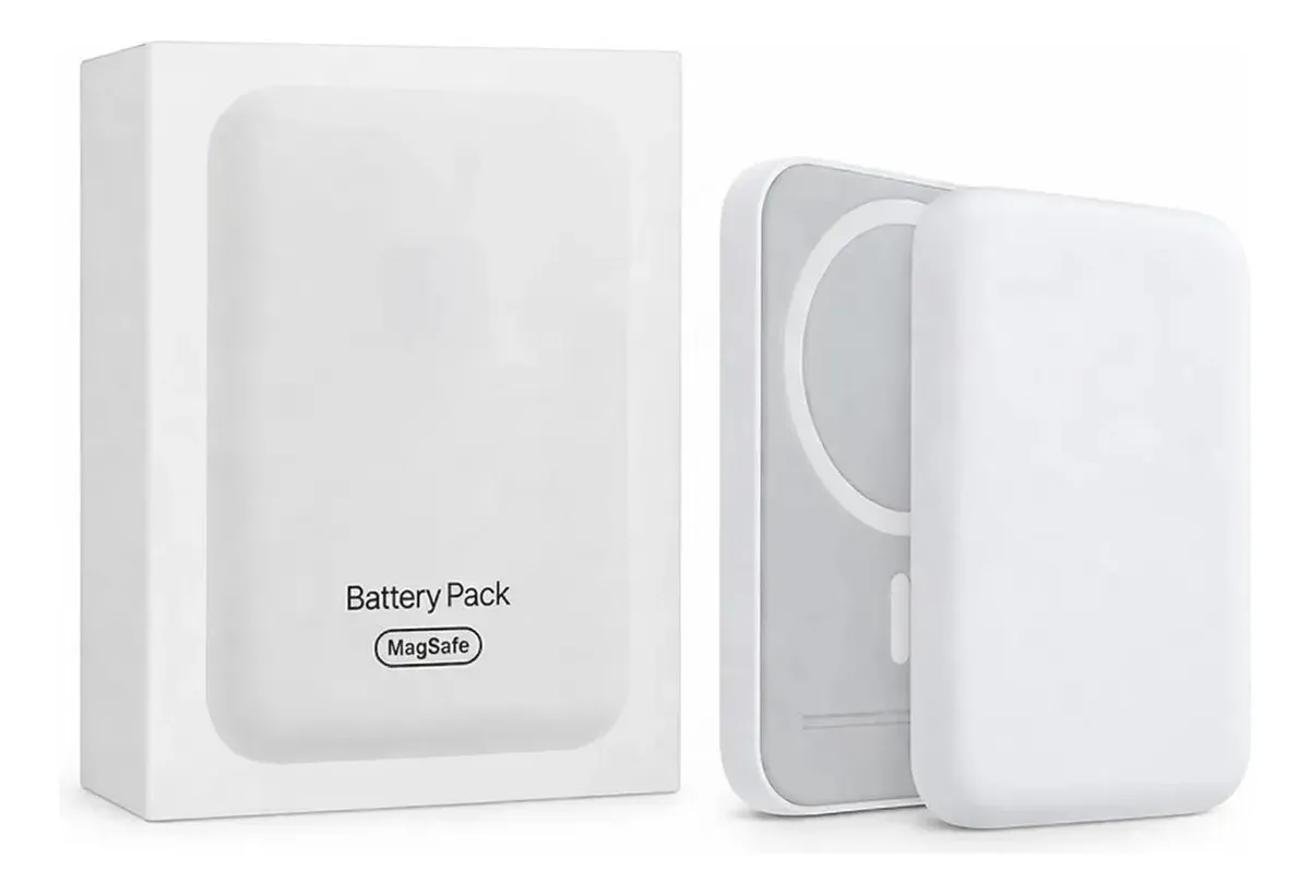 Power Bank 50000mAh: Turbo MagSafe, Portátil e Potente (Iphone ou Android)