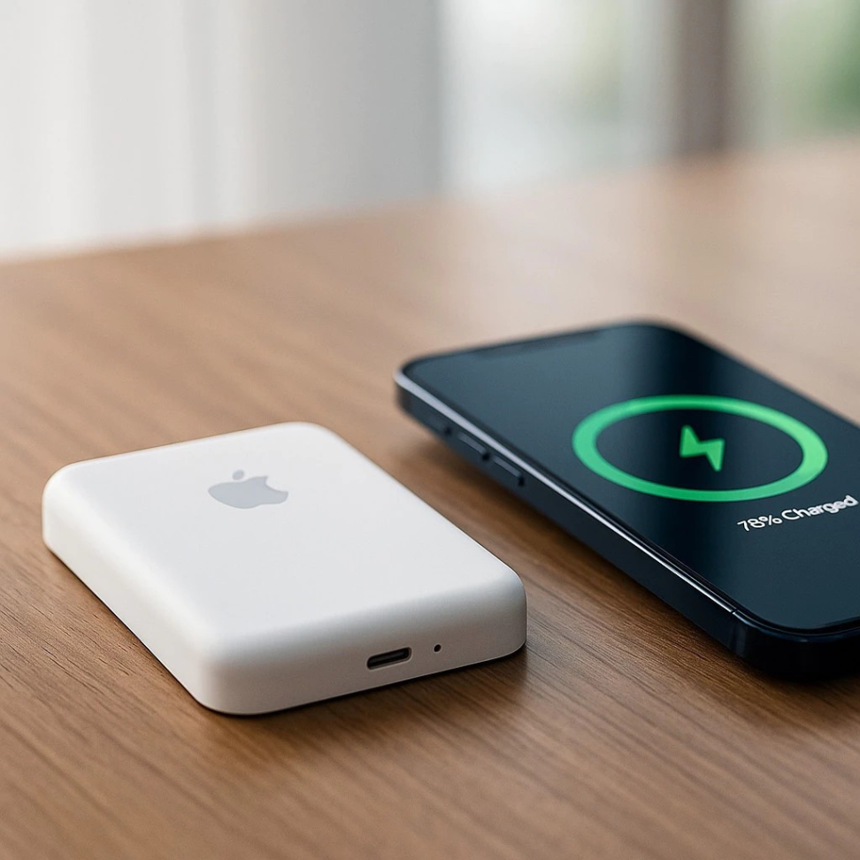 Power Bank 10000mAh: Turbo MagSafe, Portátil e Potente