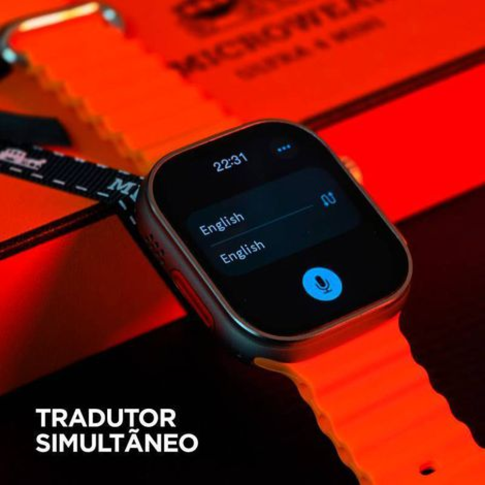 Smartwatch Microwear U4 Mini Série 10 | Compacto | Chamadas Bluetooth | IA ChatGPT | IP68 - #25