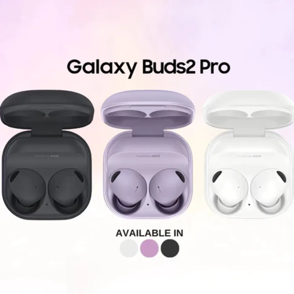 Fones de Ouvido Buds 2 Pro 2026: Bluetooth,Controle por Toque, TWS, Esportivos, À Prova D'Água (Sem Caixa).