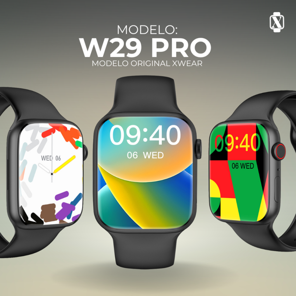 W29 PRO - MICROWEAR| FUNÇÃO DOIS GESTOS, 1G DE MEMÓRIA E CAPINHA DE BRINDE. - #13
