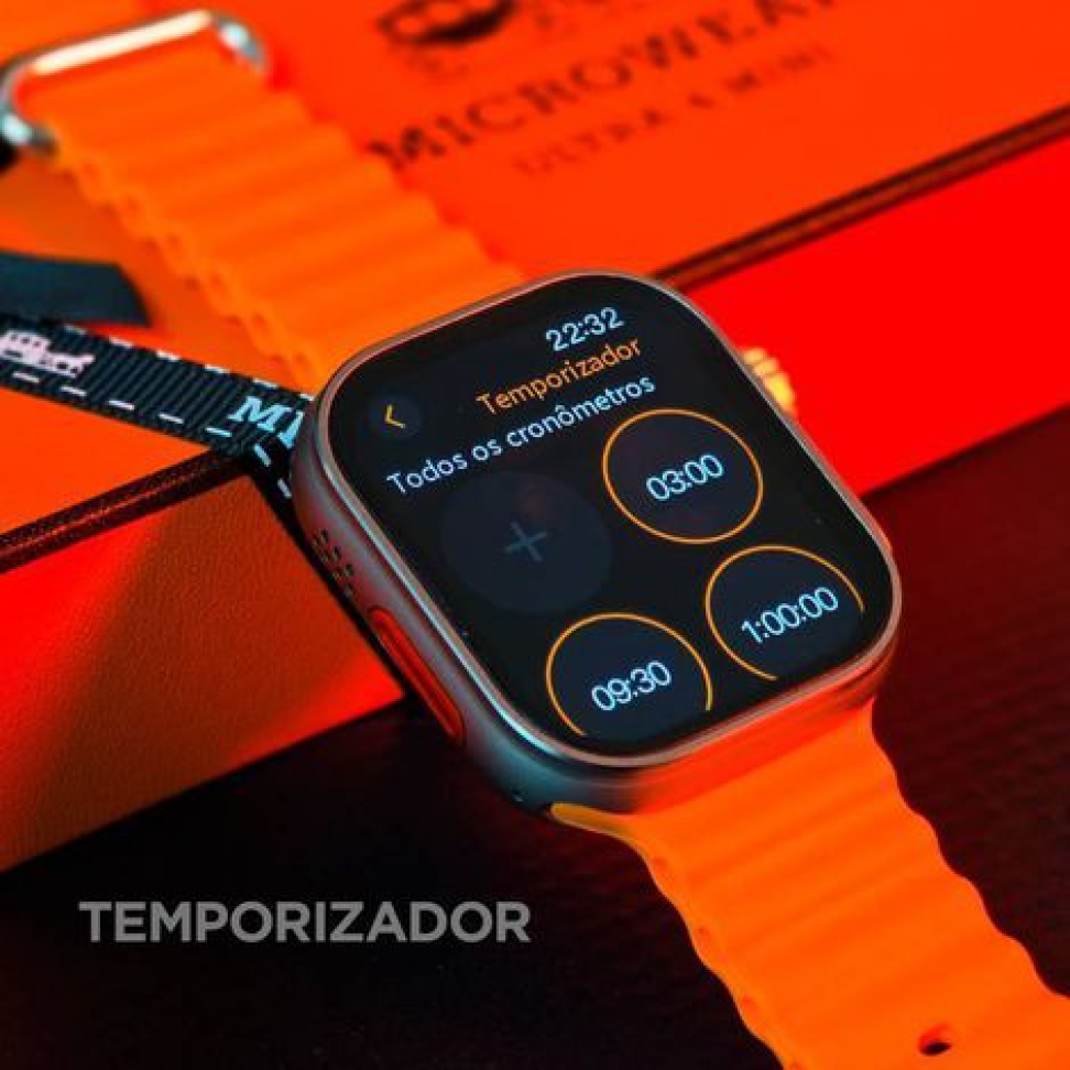 Smartwatch Microwear U4 Mini Série 10 | Compacto | Chamadas Bluetooth | IA ChatGPT | IP68 - #23