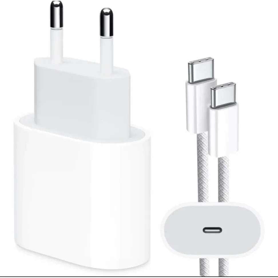 Carregador 35W iPhone 15/16/17 & Android Tipo C Turbo COMPLETO - #4
