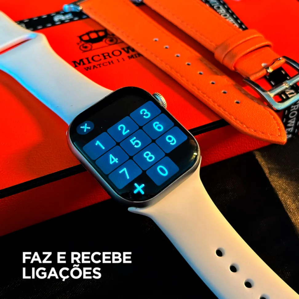 WATCH 11 PRO MINI MICROWEAR | SÉRIES 11 | WHATSAPP | AMOLED | 1GB - #11