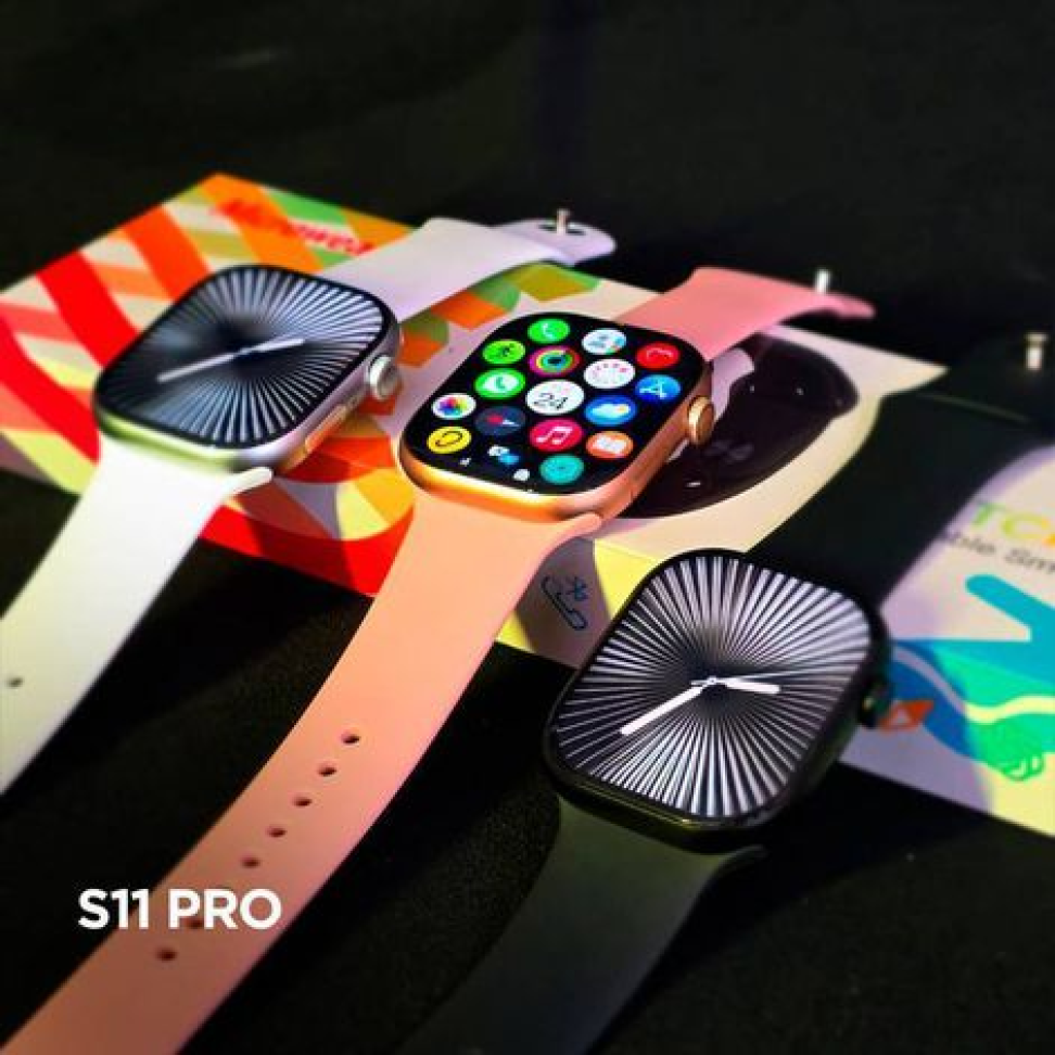 Smartwatch S11 Pro – Tela AMOLED | Chamadas | WhatsApp | GPS | ChatGPT | NFC