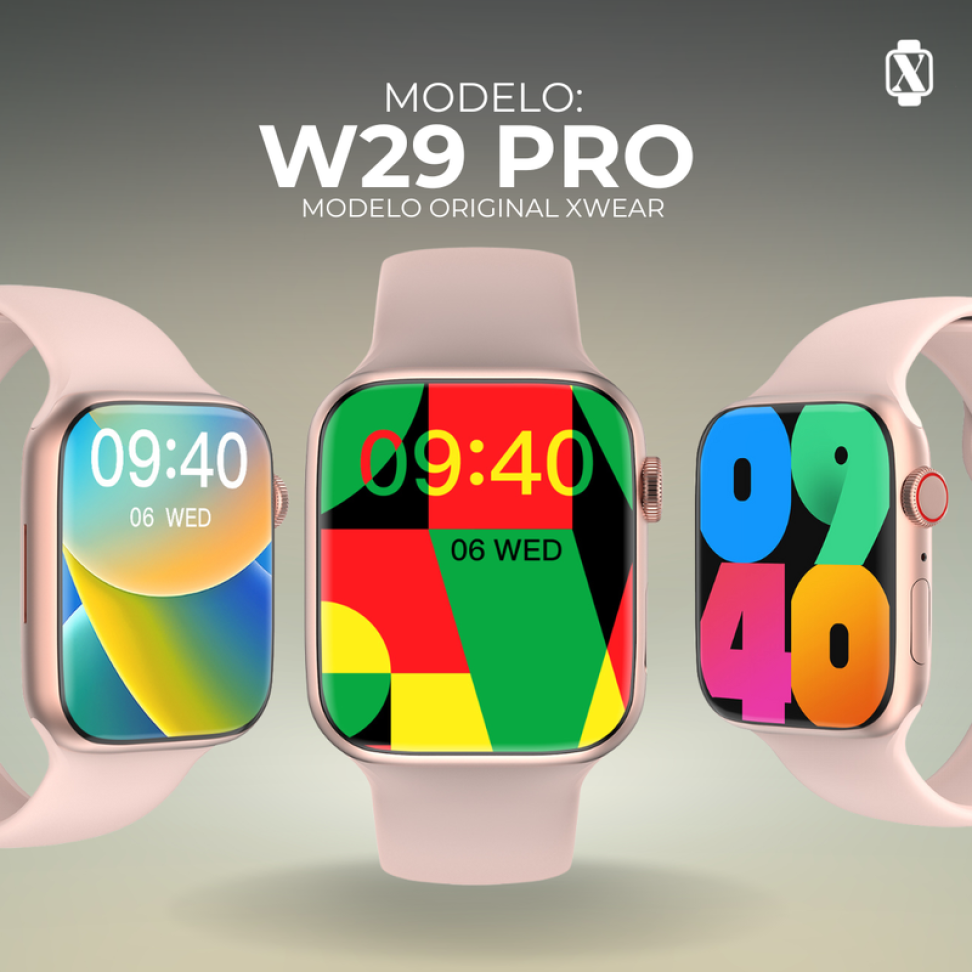 W29 PRO - MICROWEAR| FUNÇÃO DOIS GESTOS, 1G DE MEMÓRIA E CAPINHA DE BRINDE. - #12