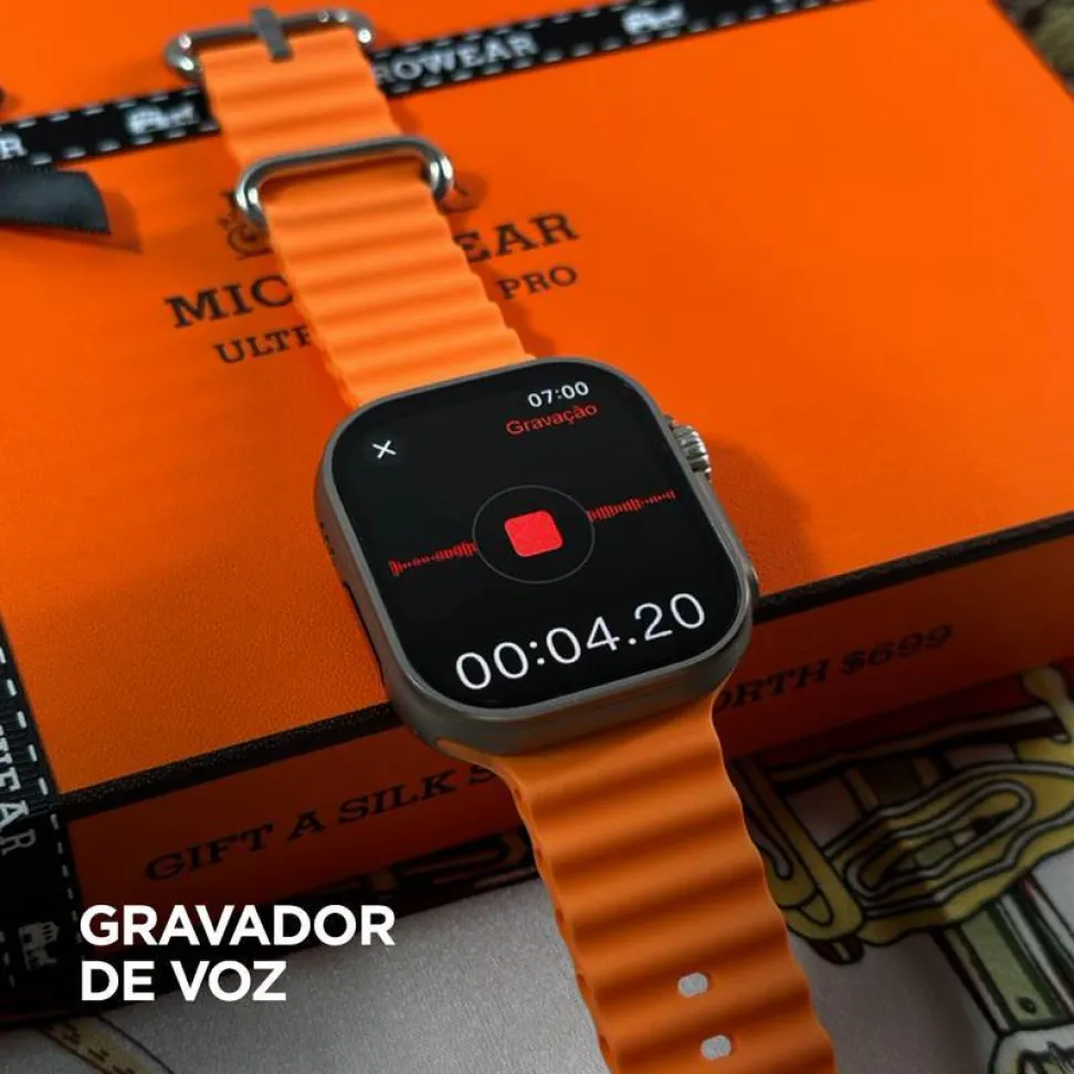 ULTRA 4 MINI PRO | MICROWEAR ULTRA | IP68 | TELA AMOLED HD | 1GB DE ARMAZENAMENTO - #12