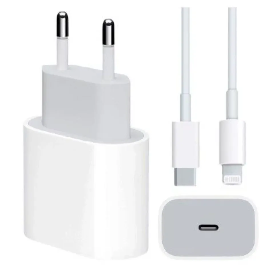 Carregador iPhone Turbo 20W Completo 8 9 11 12 13 14 Pro + Cabo Usb-C lacrado - #5