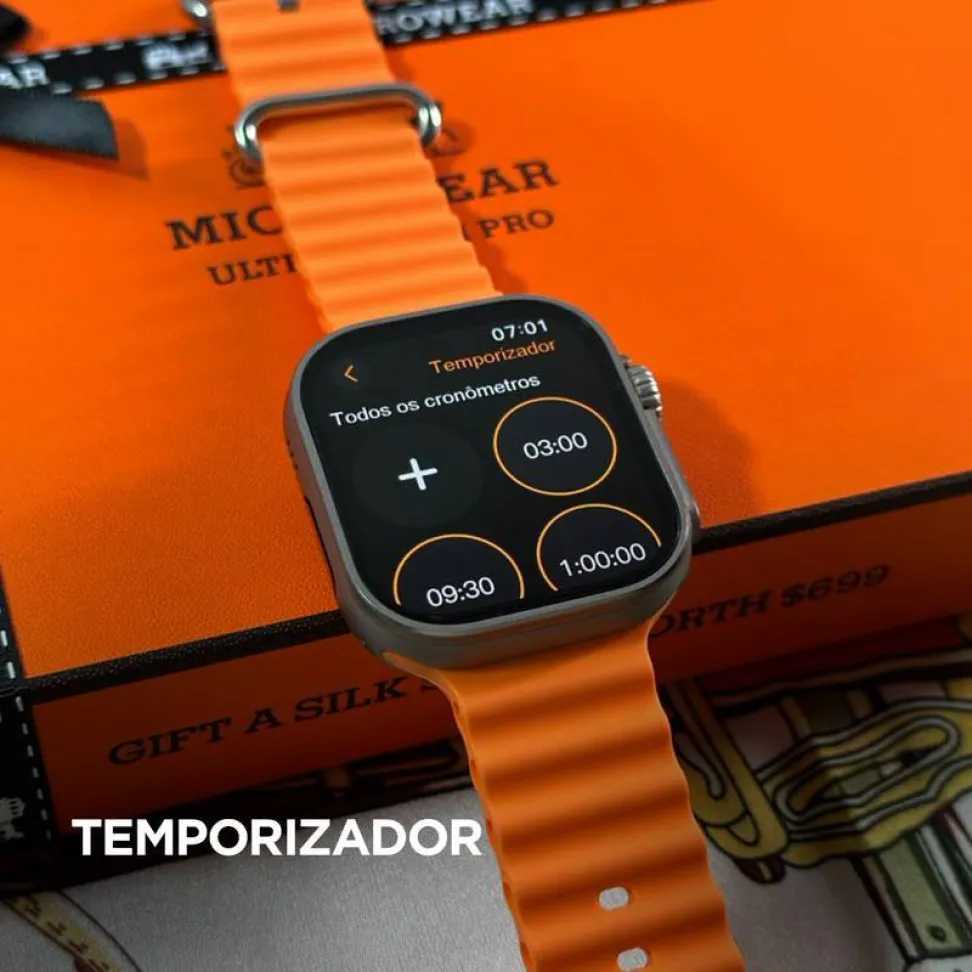 ULTRA 4 MINI PRO | MICROWEAR ULTRA | IP68 | TELA AMOLED HD | 1GB DE ARMAZENAMENTO - #4