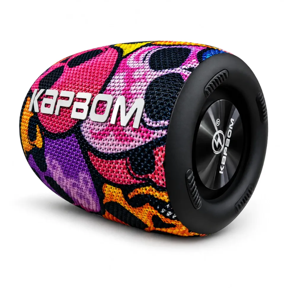 Caixa de Som Bluetooth Portátil Á Prova D'àgua IPX6 Kapbom - #5