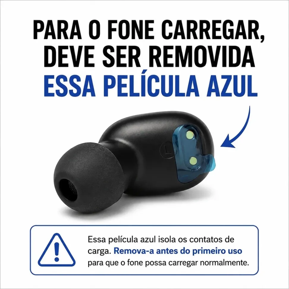 Fone ouvido Airdots 2 /S TWS Preto sem Fio Bluetooth 5.0