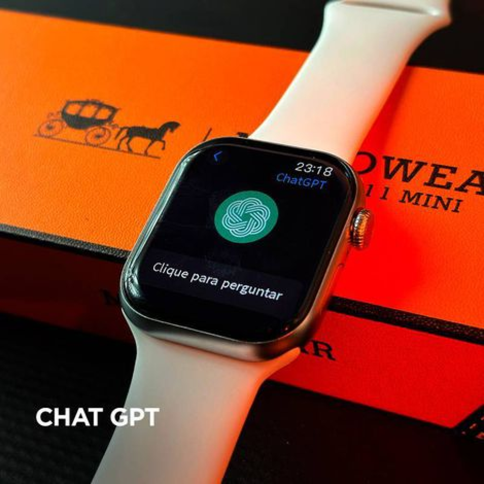 W11 Mini | MICROWEAR | SÉRIES 11 | IA ChatGPT + Hey Michael | 1GB | IP68 - #15