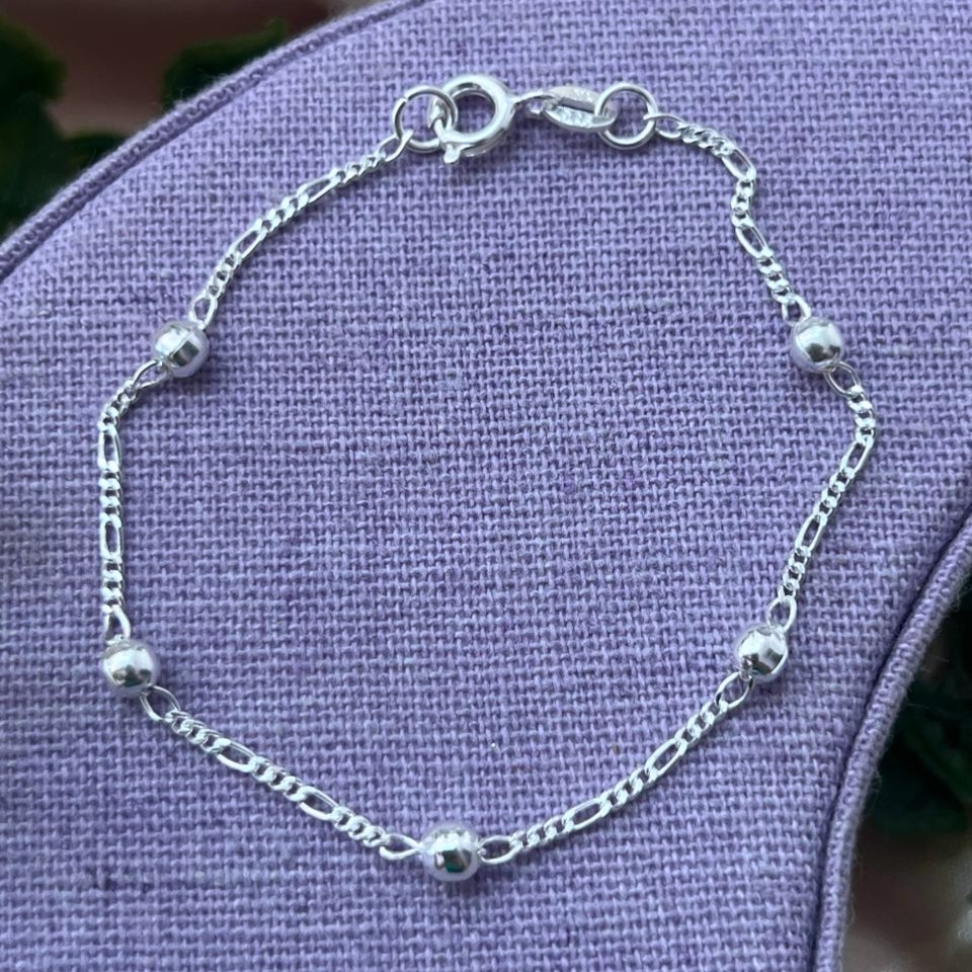 Pulseira Infantil 3x1 com Bolinhas