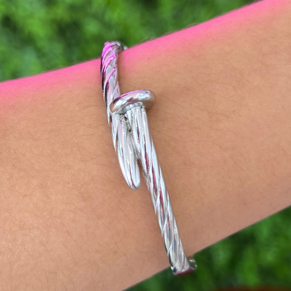 Bracelete Prego em Aço Inox - #3