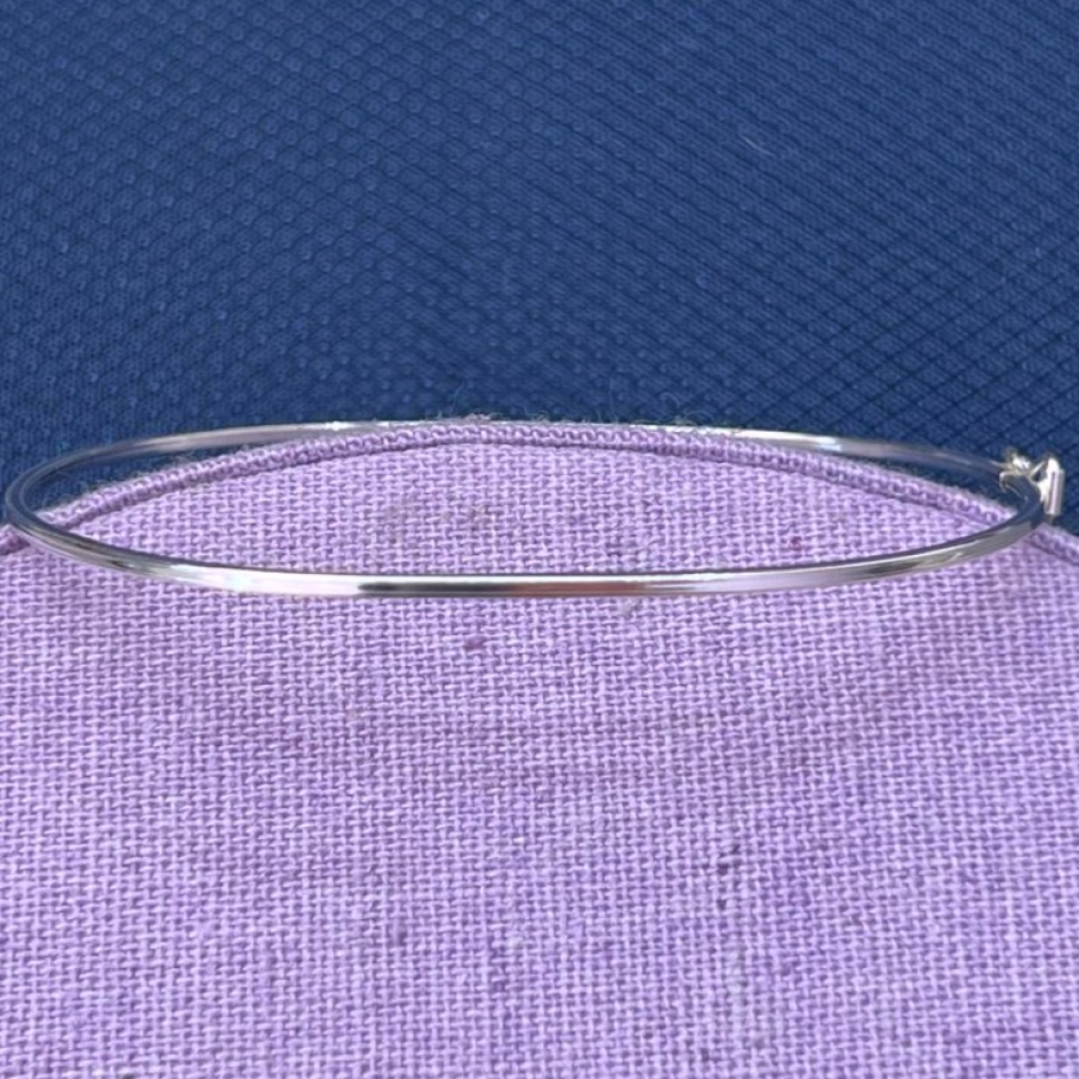Bracelete Liso Fio Quadrado - 1 mm - #3