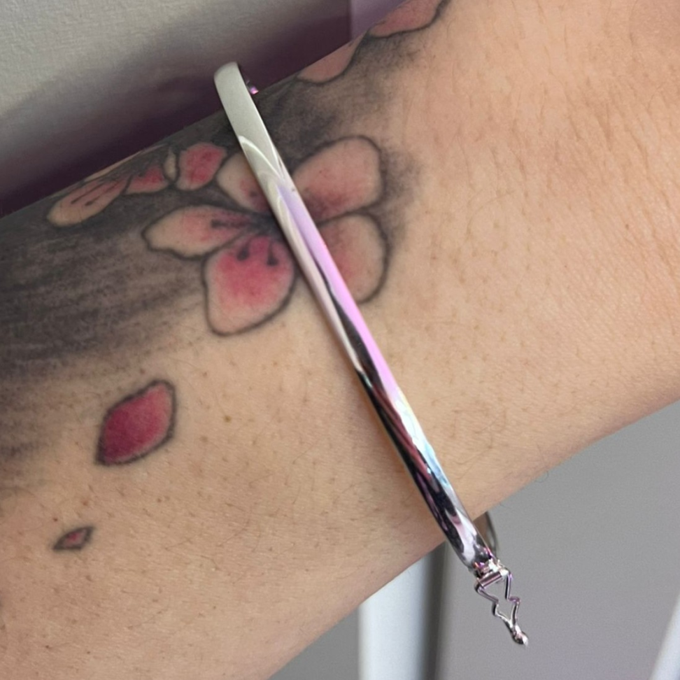 Bracelete Liso Fio Redondo - 3mm - #3