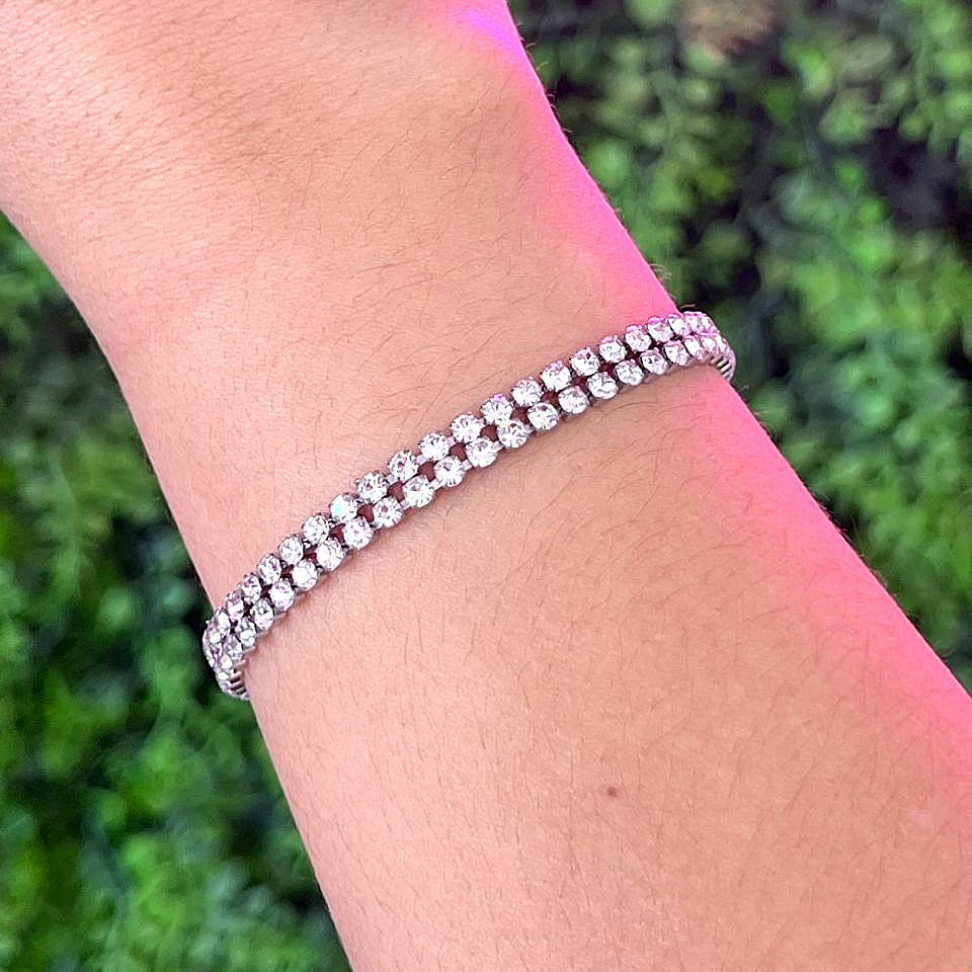 Pulseira Riviera Dupla Fecho Gaveta em Aço Inox - #3