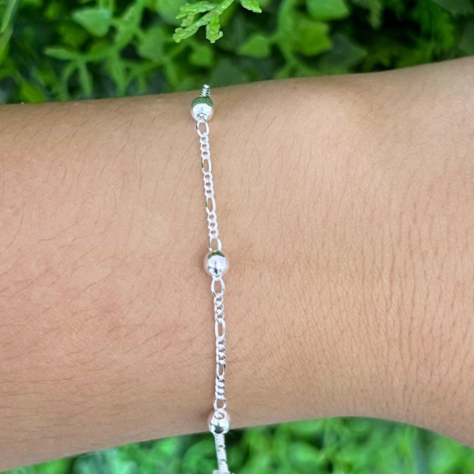 Pulseira Infantil 3x1 com Bolinhas
