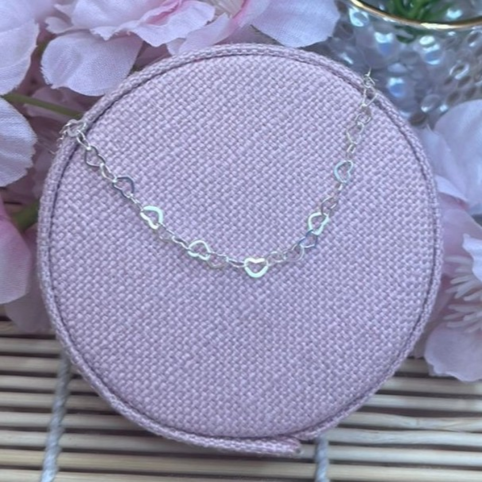 Pulseira Trama Coração