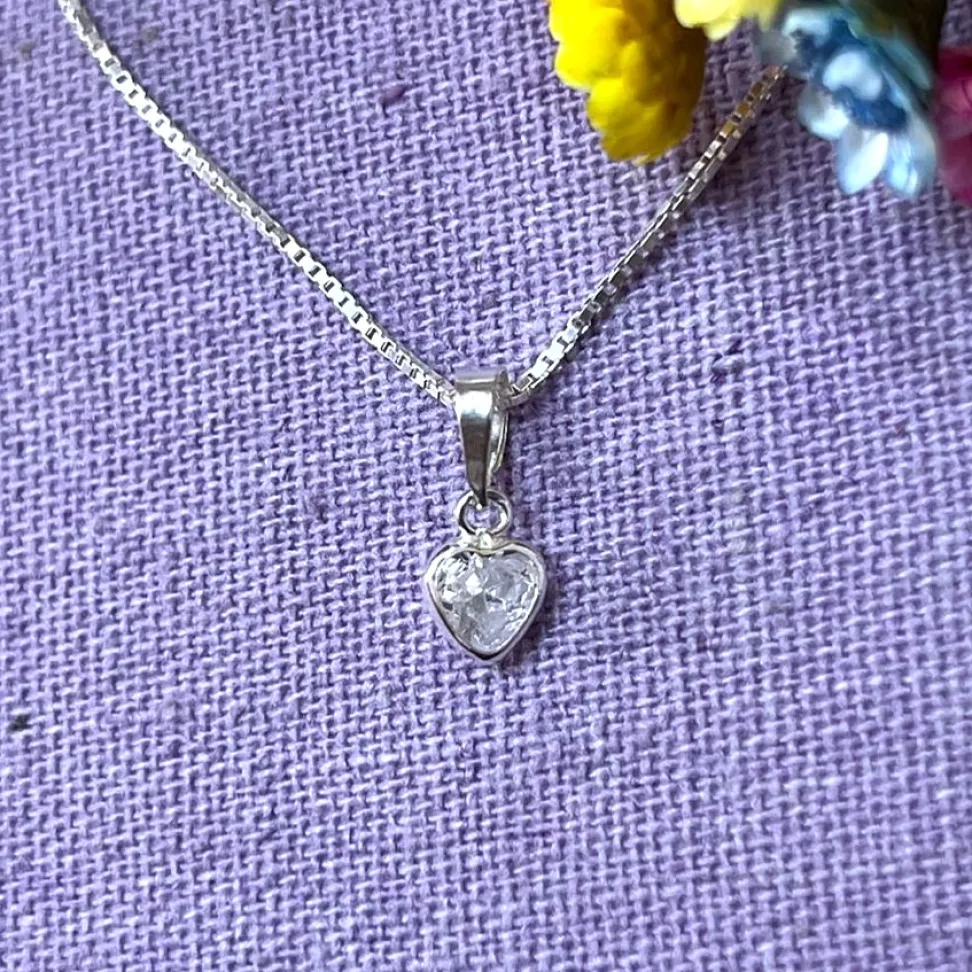 Pingente Ponto de Luz Coração 5mm