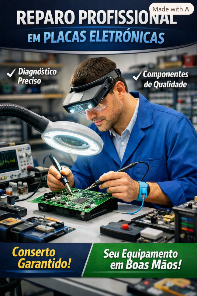 Conserto em Placas Eletrônicas