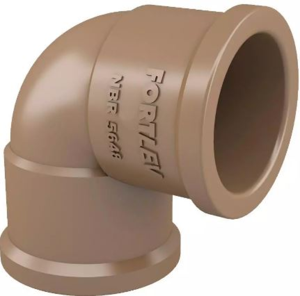 Joelho 90 soldável PVC 20mm FORTLEV