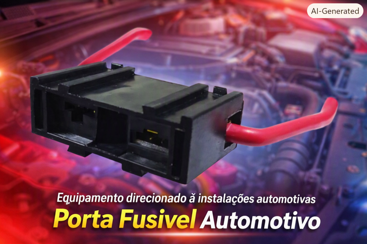 Porta Fusível Maxi Lâmina Grande