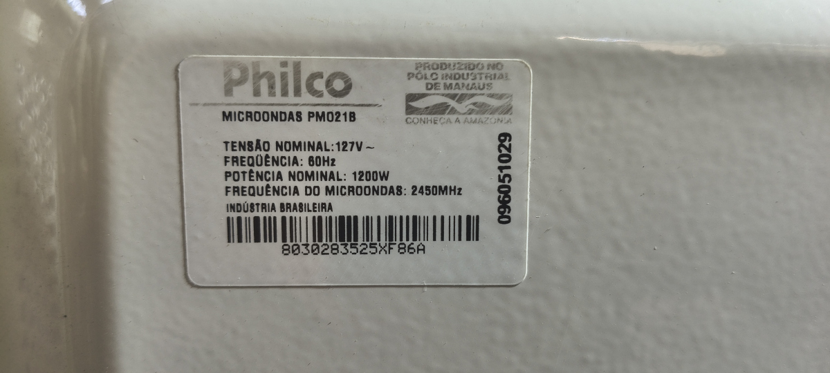 Micro-ondas Philco PMO21B Estado de Zero km - #5