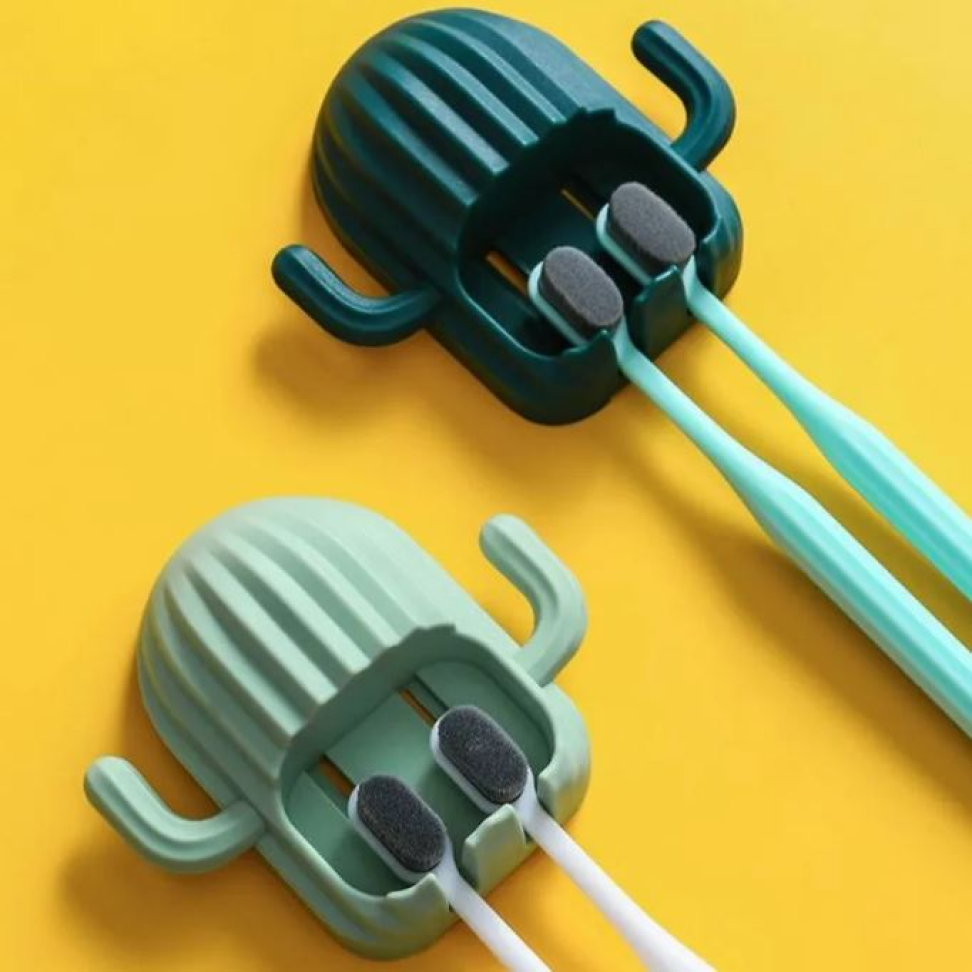 Suporte Para Escova De Dentes Decorativo Cacto - #3