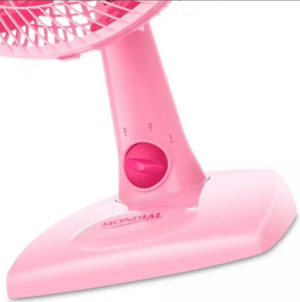 Ventilador 30cm Mondial - Rosa
