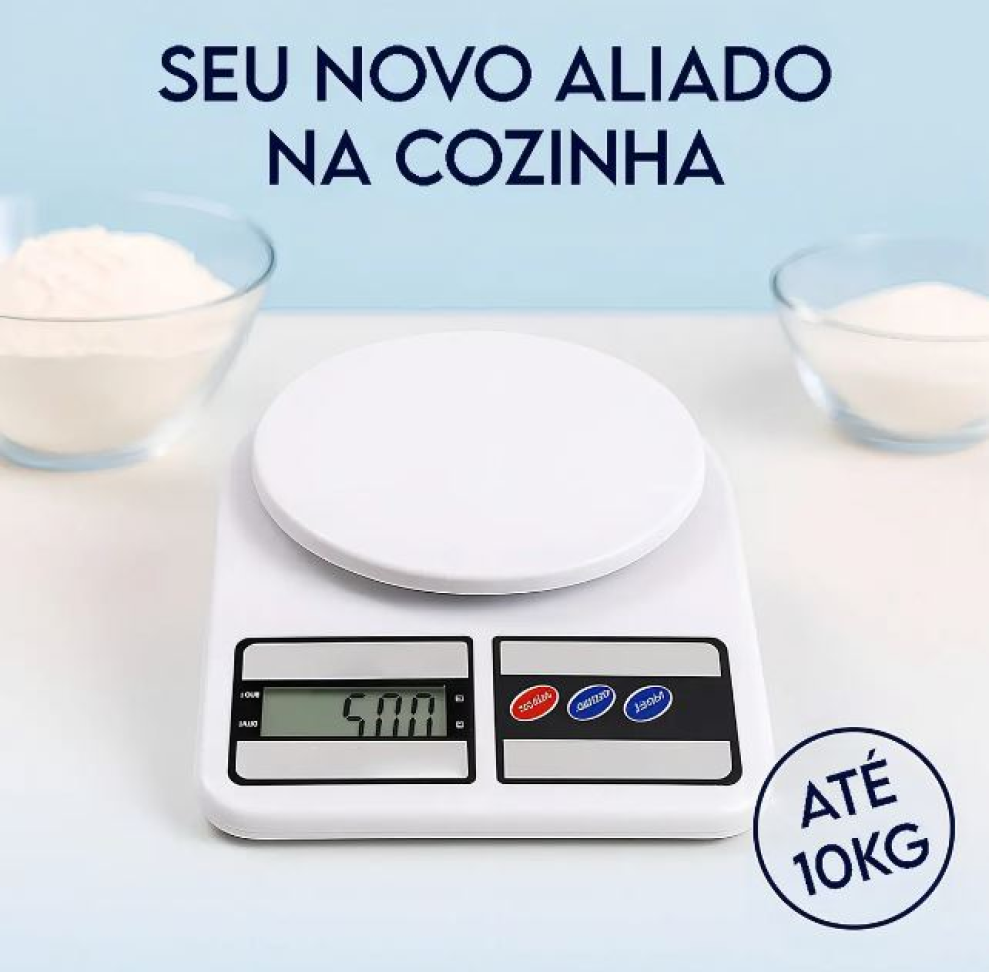 Balança de Cozinha Digital 10kgs - #7